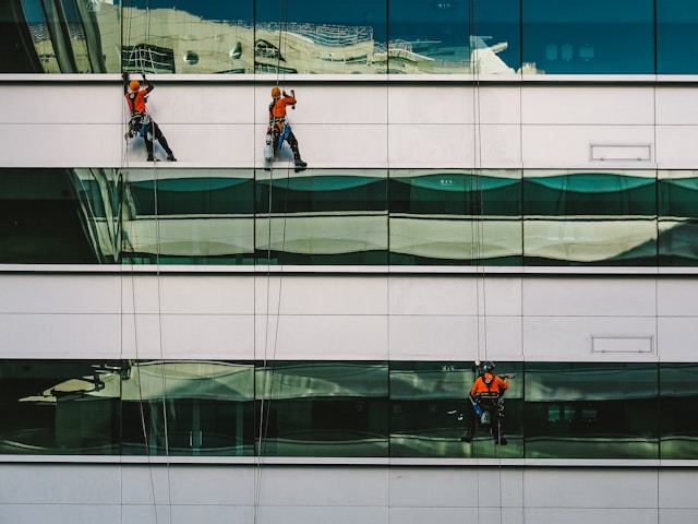 Post-construction cleaning